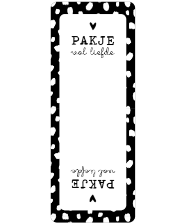 Pakje vol liefde stickers