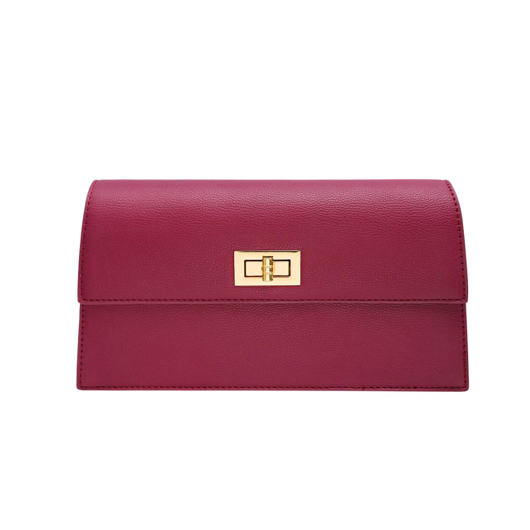Basic handtas fuchsia
