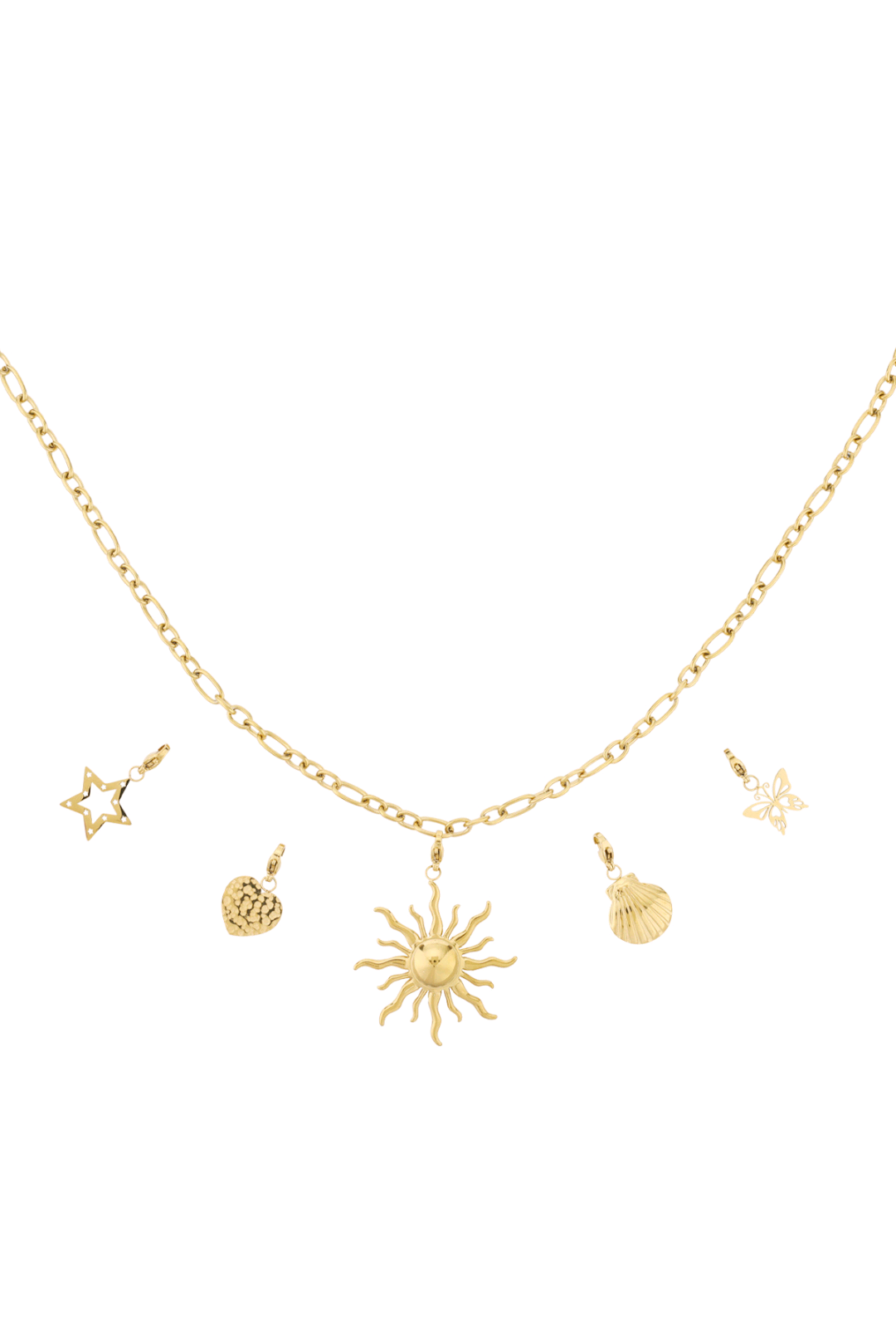 Zonnige diy ketting