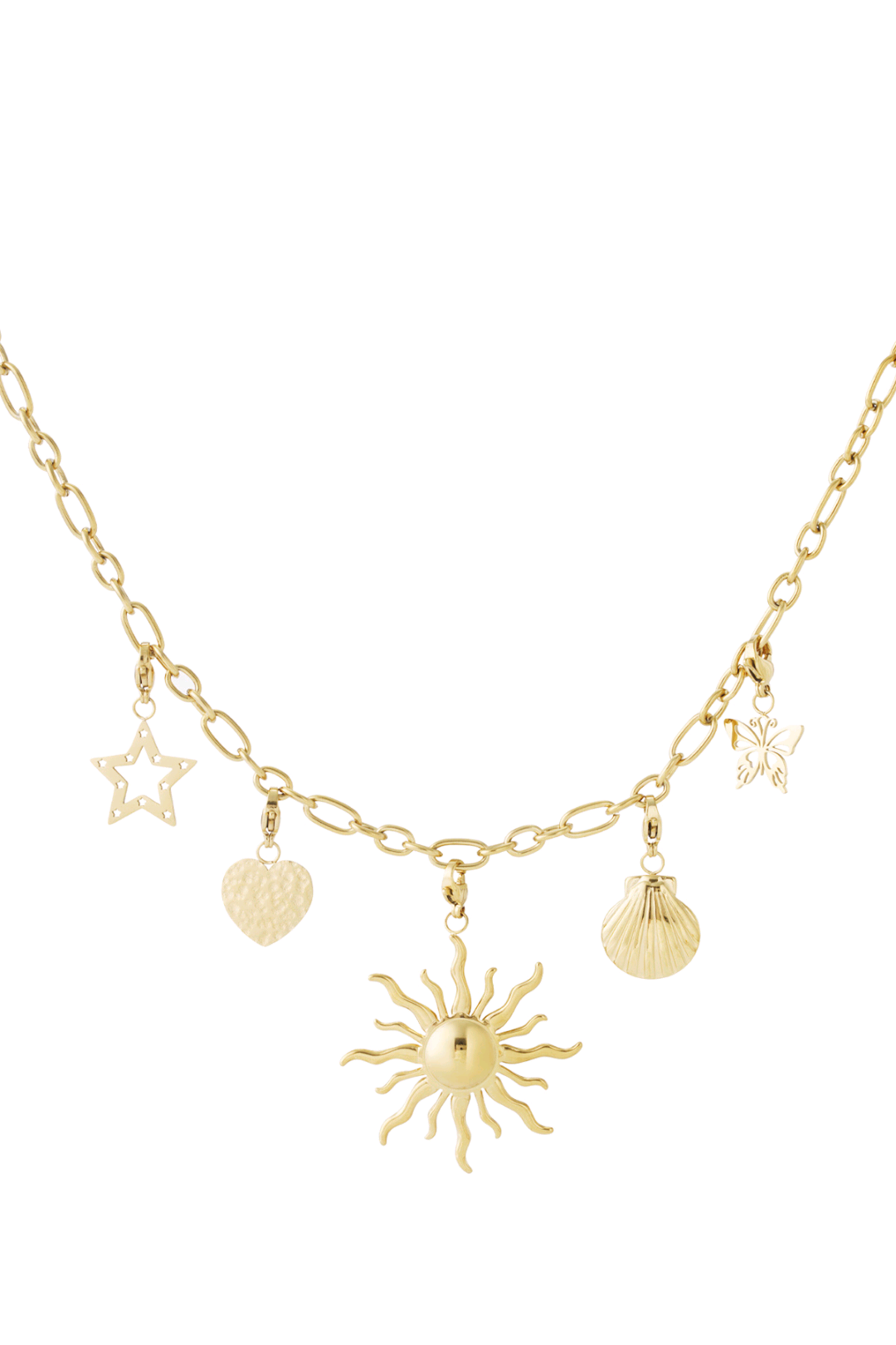 Zonnige diy ketting