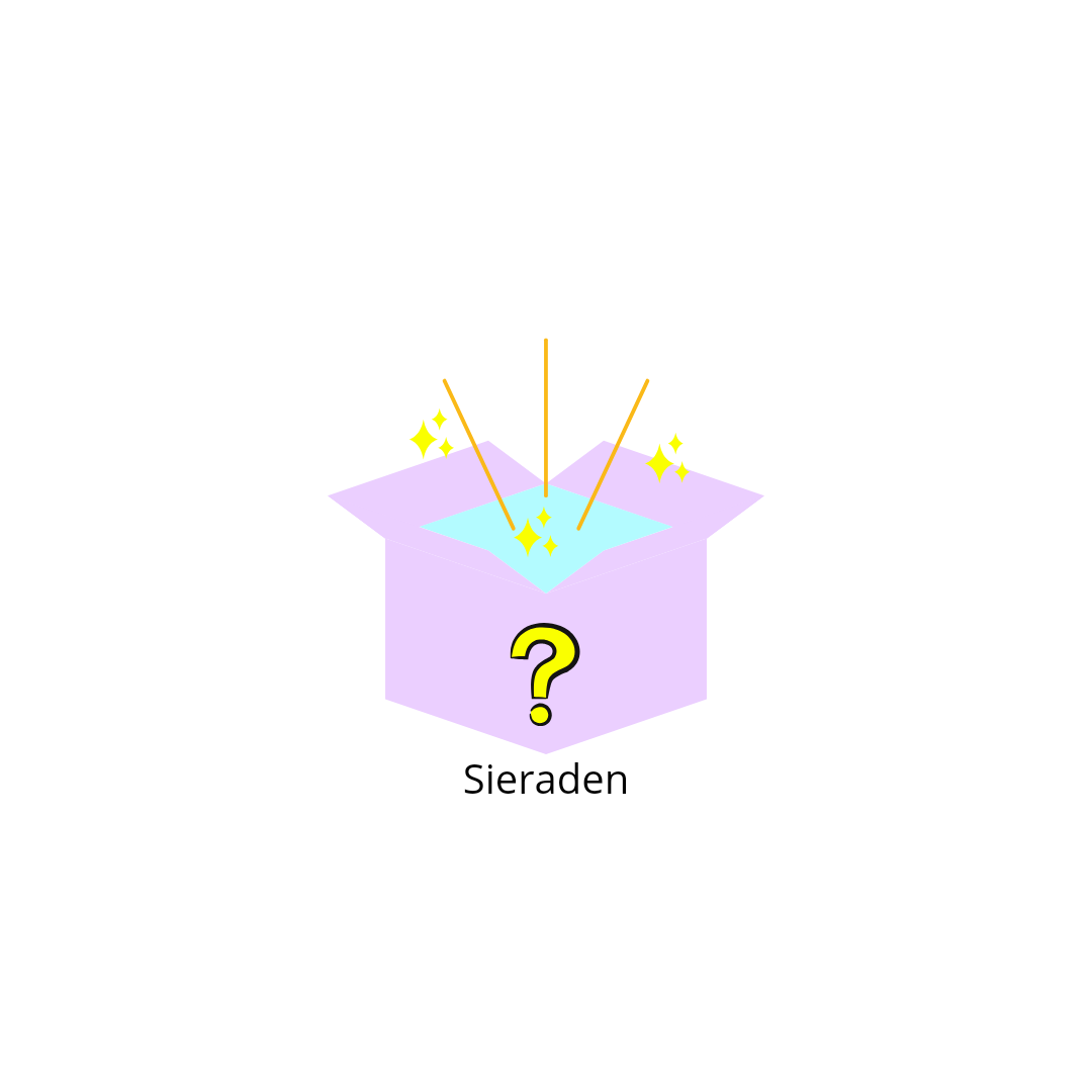 Mystery box sieraden