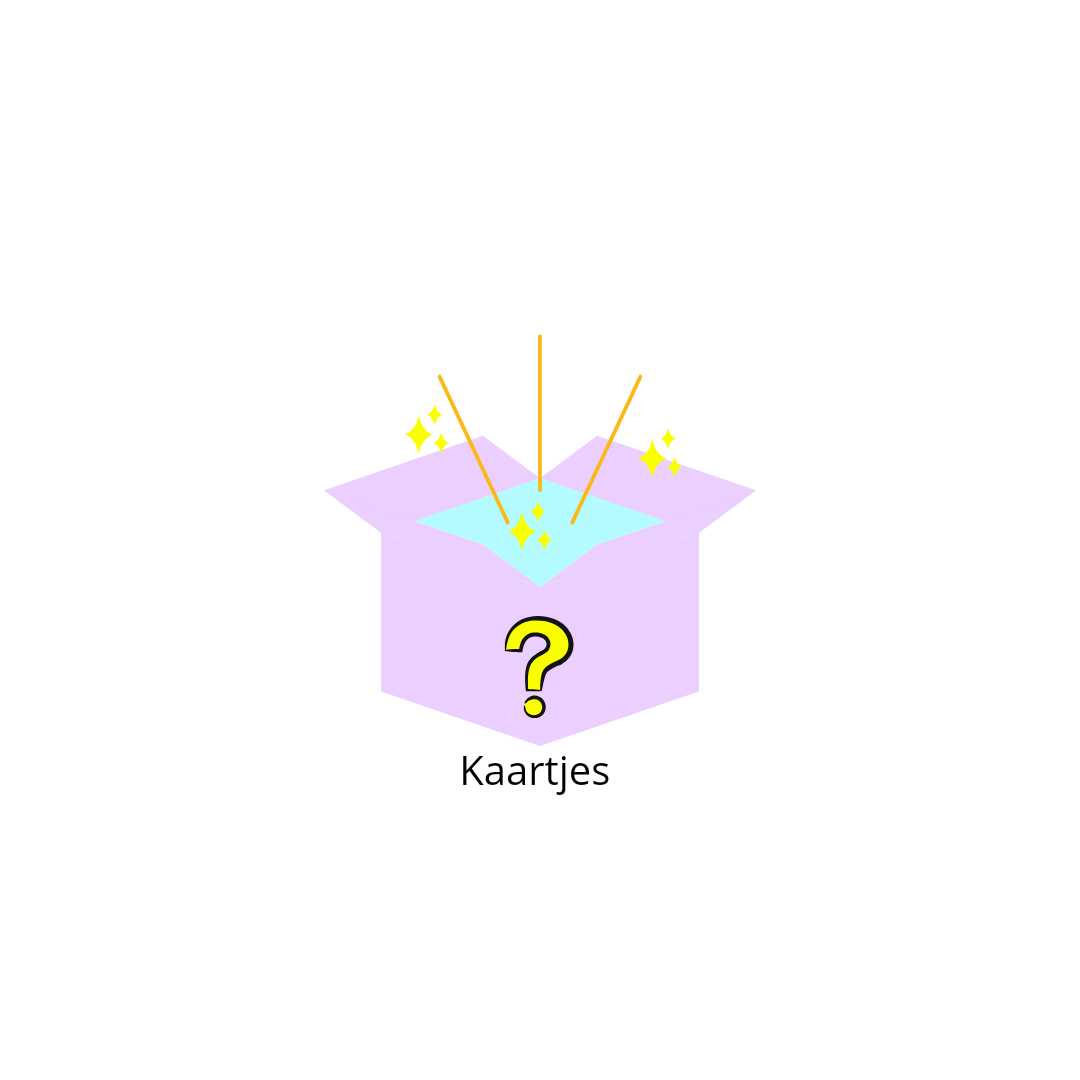 Mystery box kaartjes