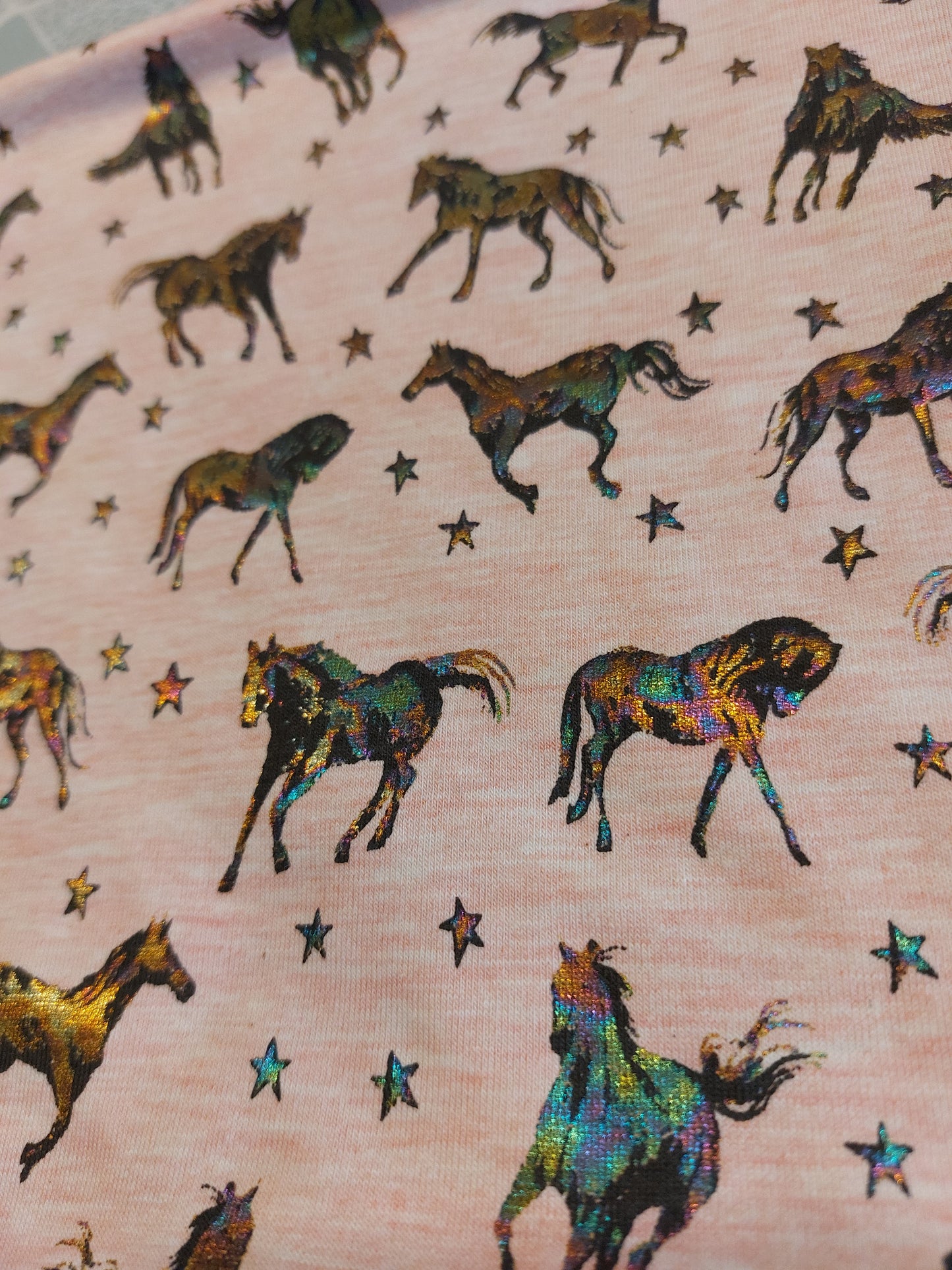 Colsjaal metallic paarden
