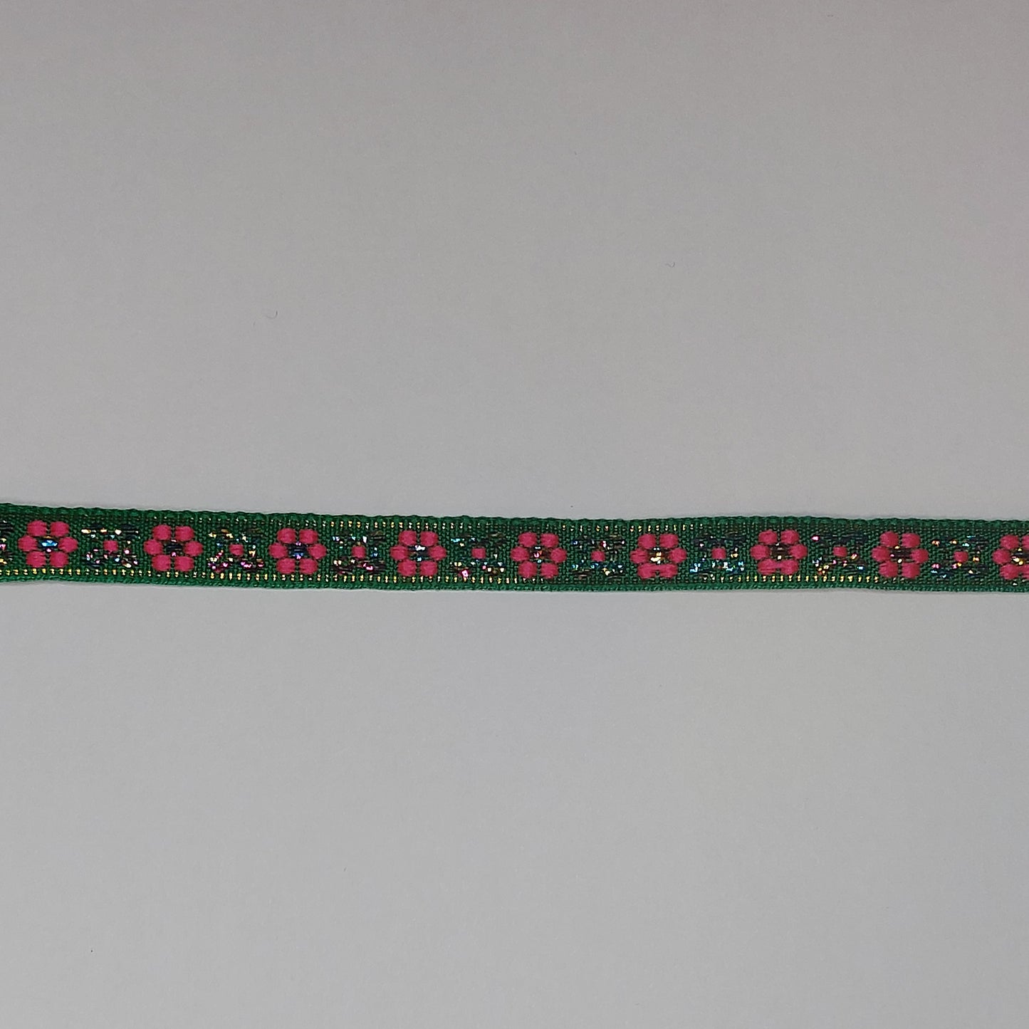 Groen flower lintbandje