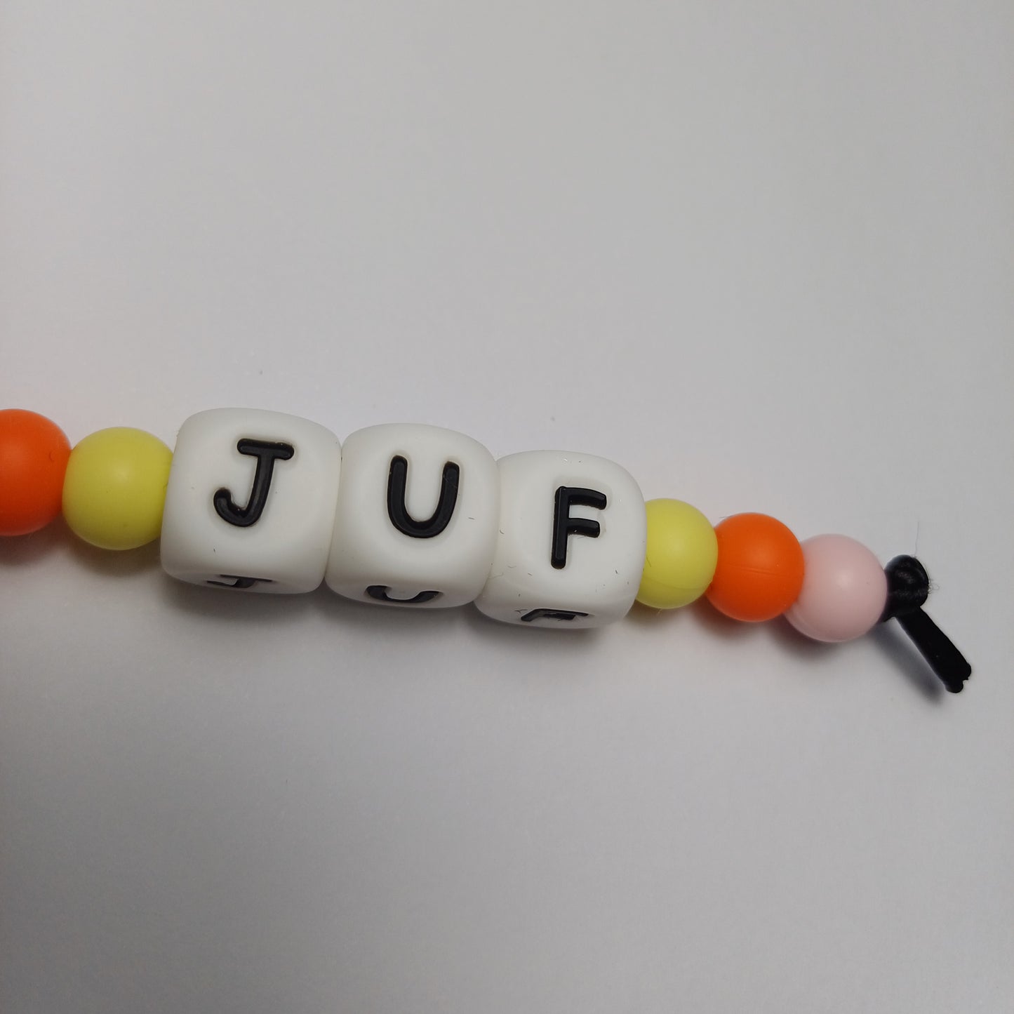 Juf sleutelhanger