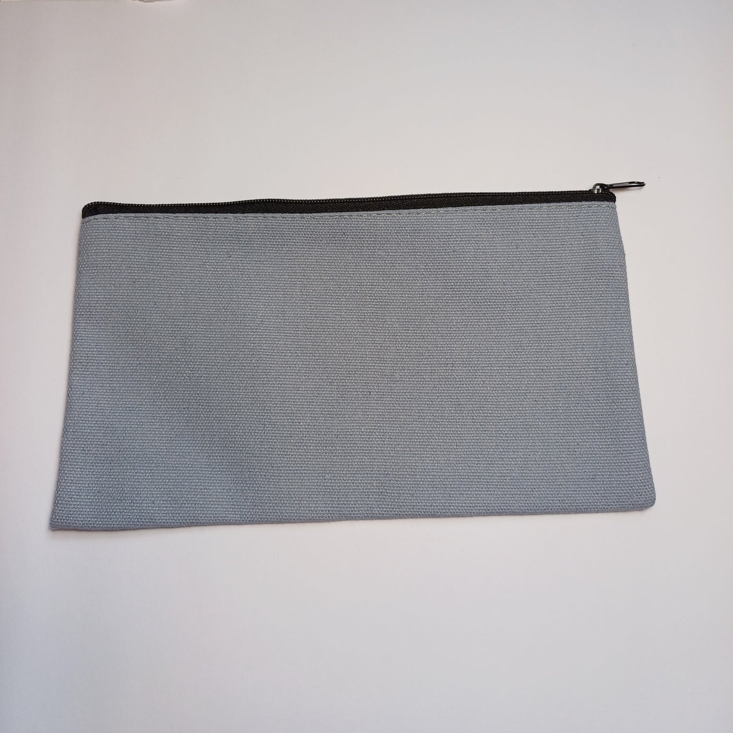 Grijze custom etui met bedrukking