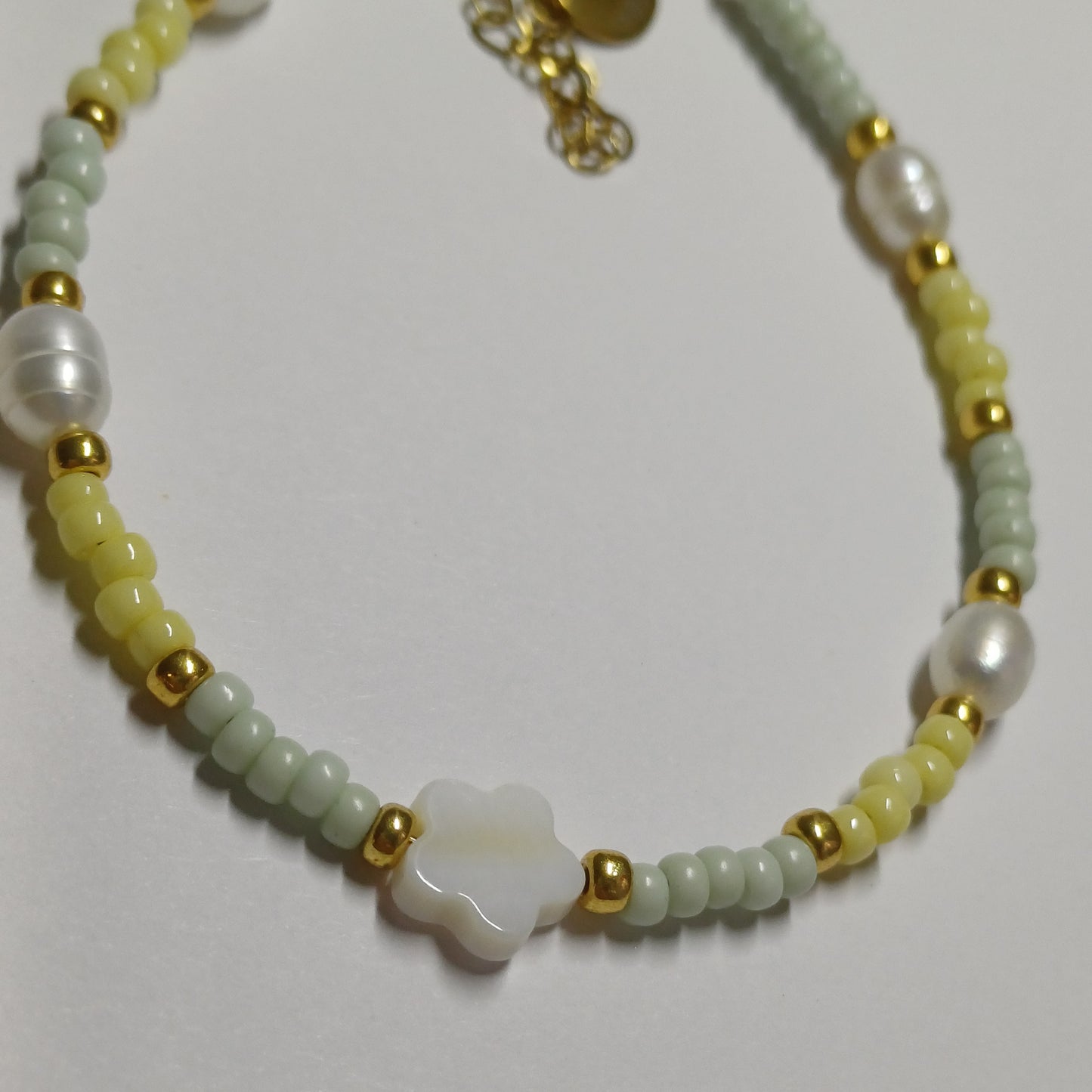 Mint blossom bracelet