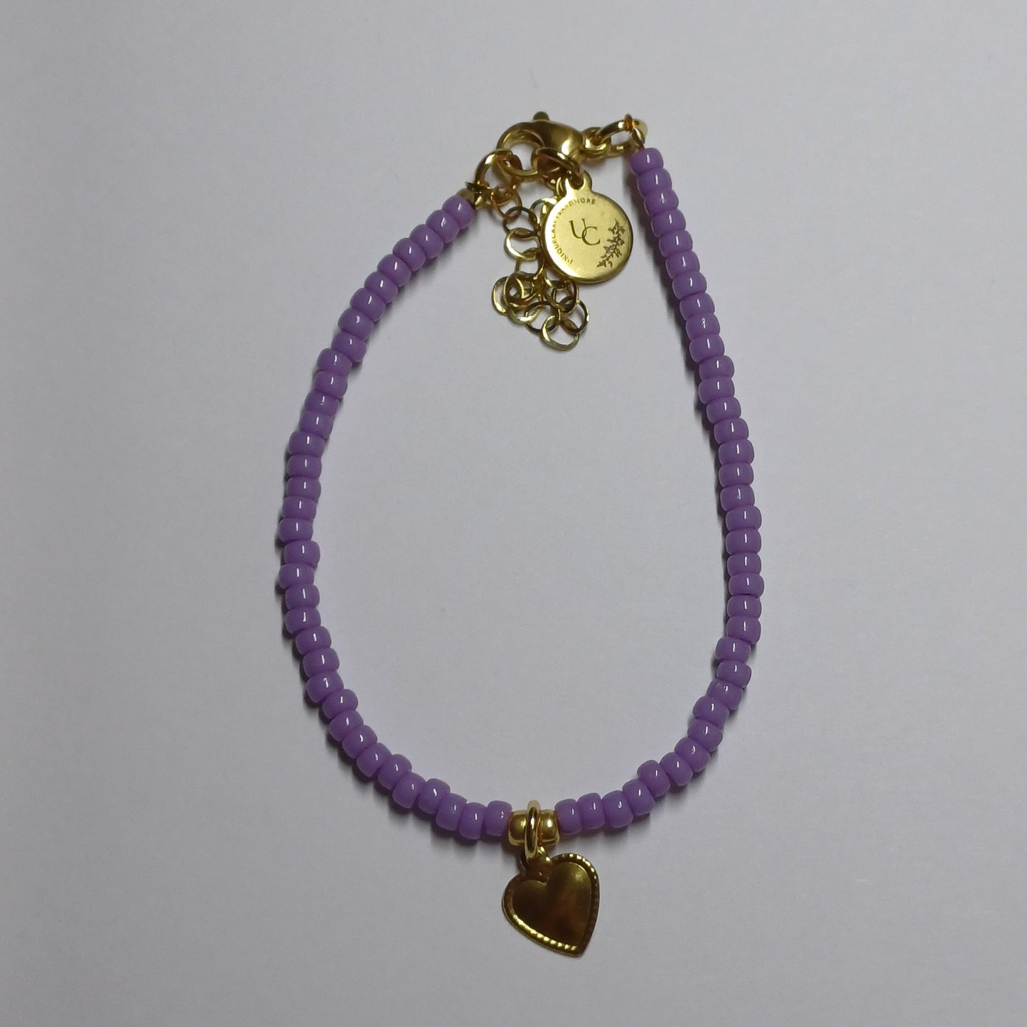 Lavender love bracelet