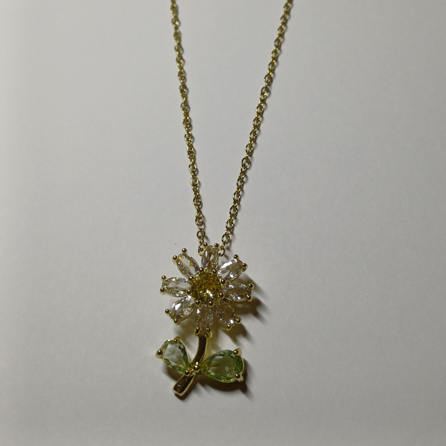 Sunflower chain gold