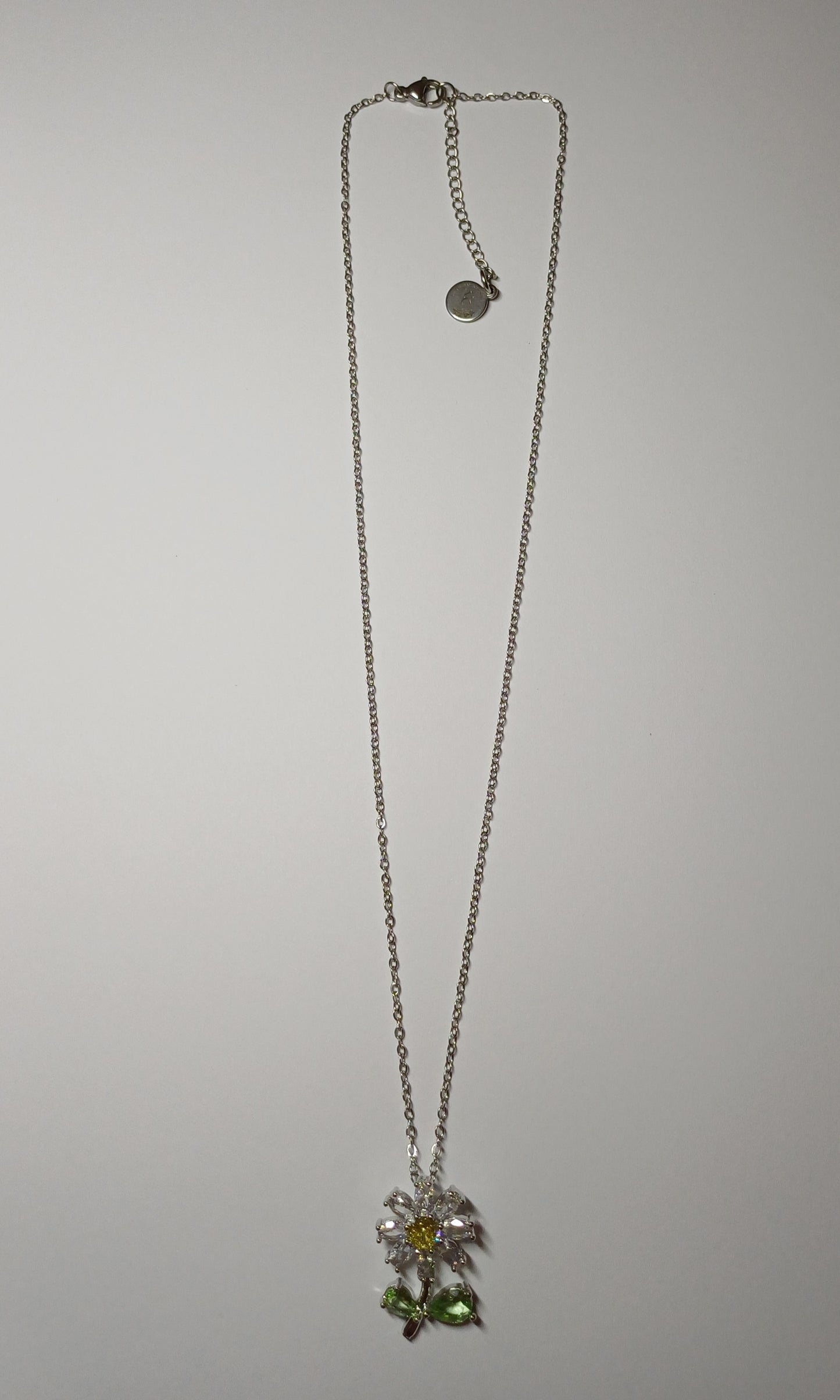 Sunflower chain silver