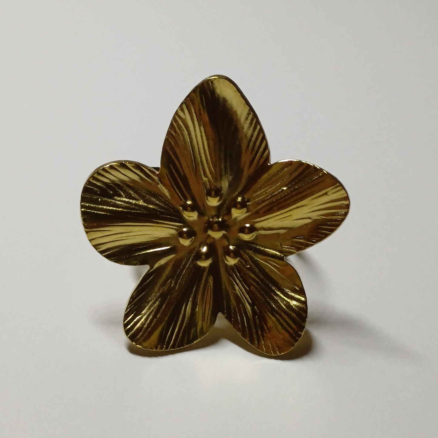 Blossom ring goud