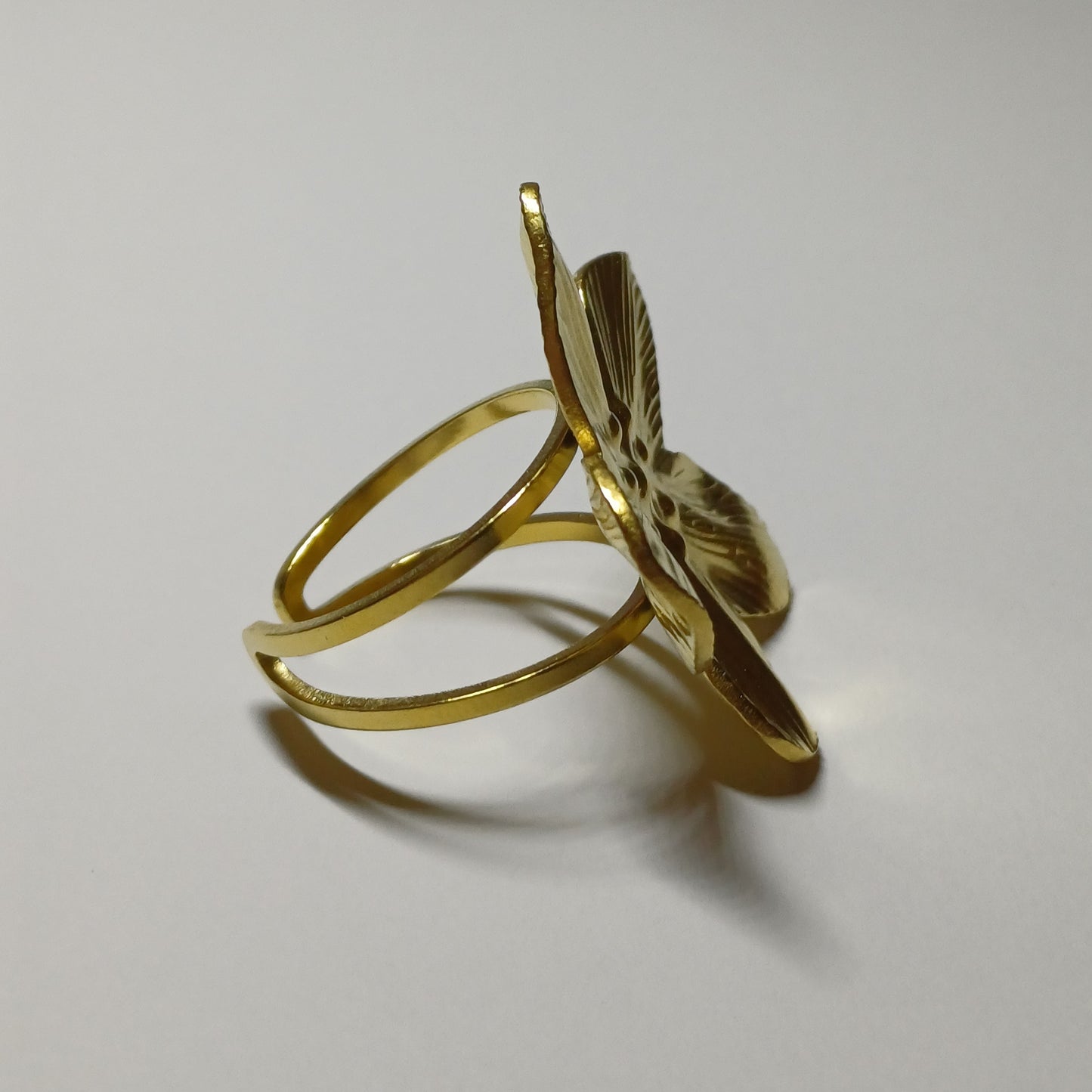 Blossom ring goud