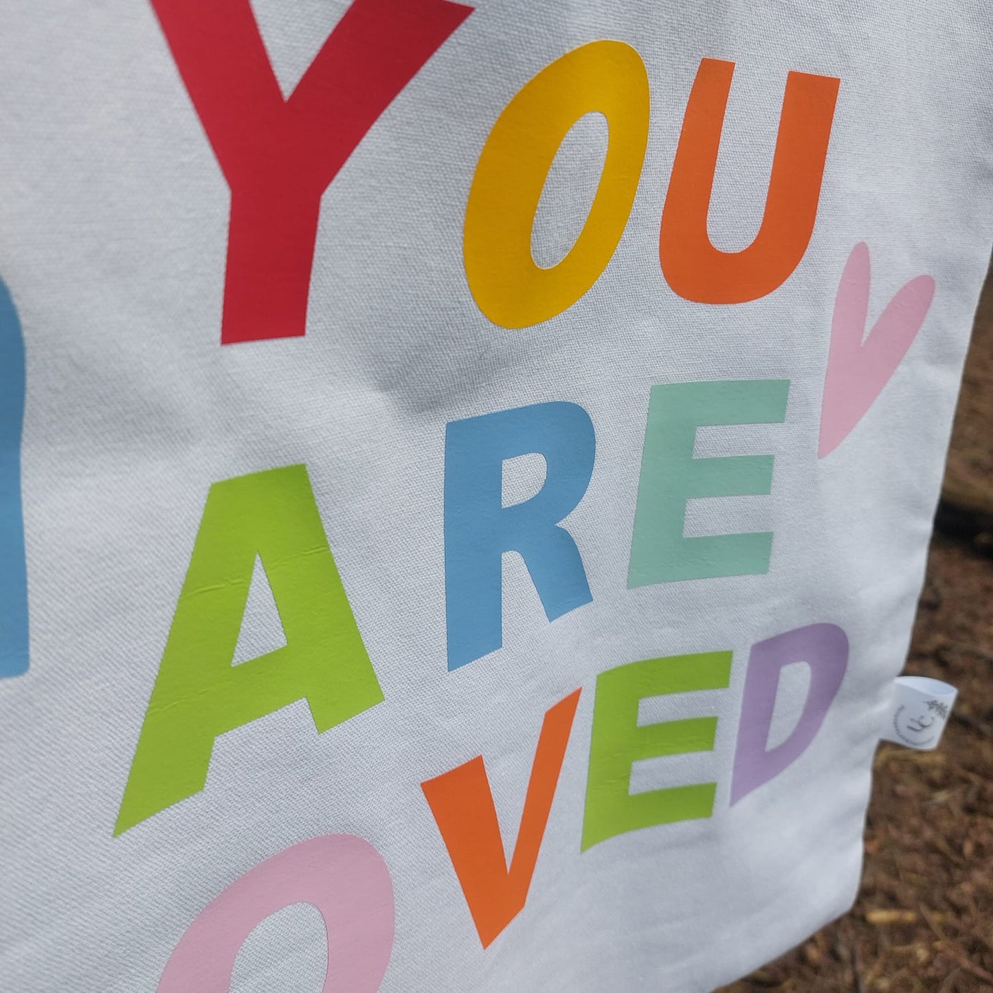 You are loved totebag