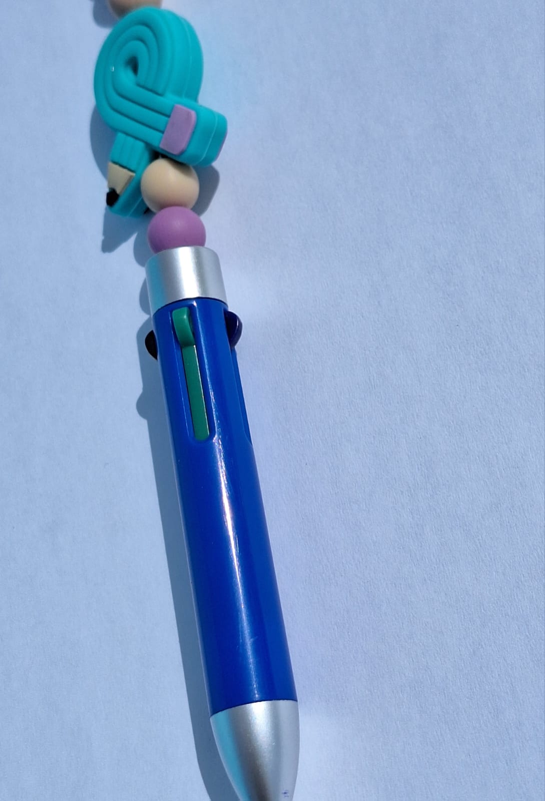 Blauw potlood pen