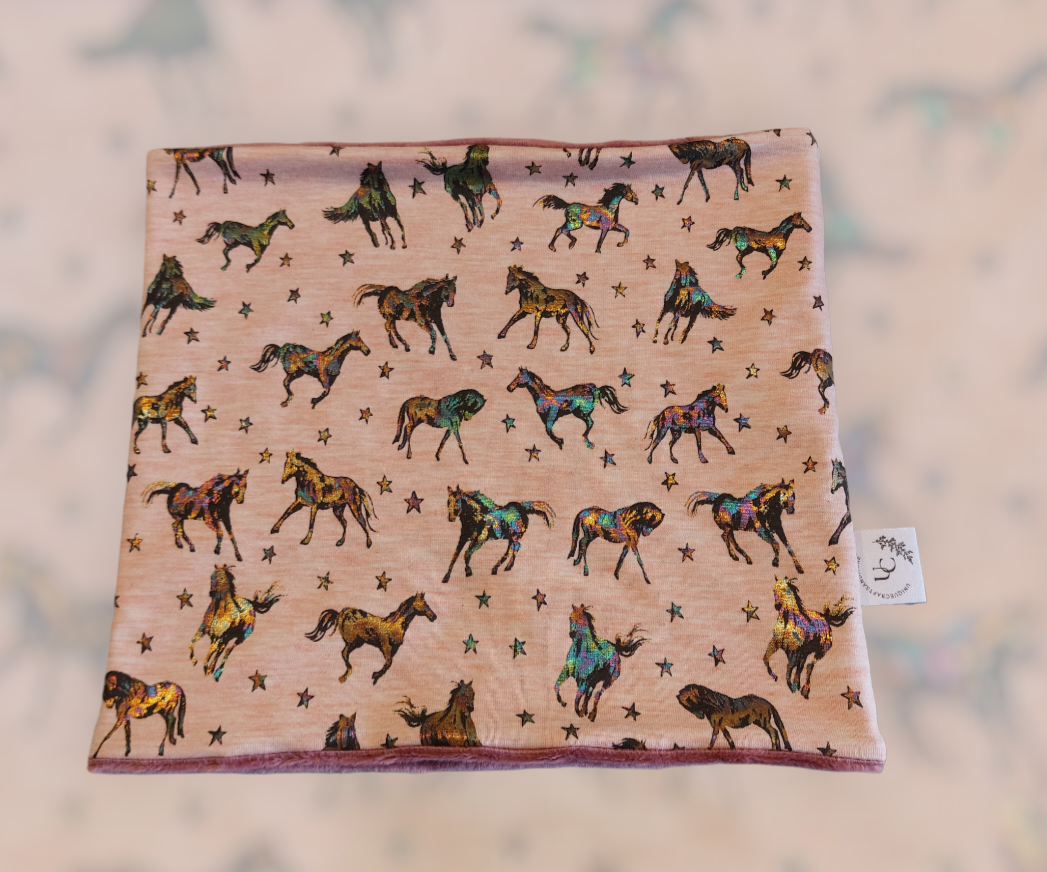 Colsjaal metallic paarden