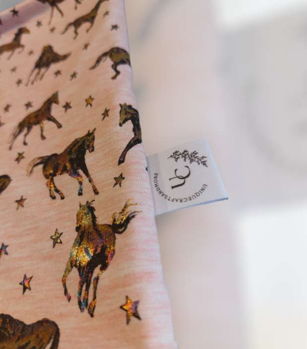 Colsjaal metallic paarden