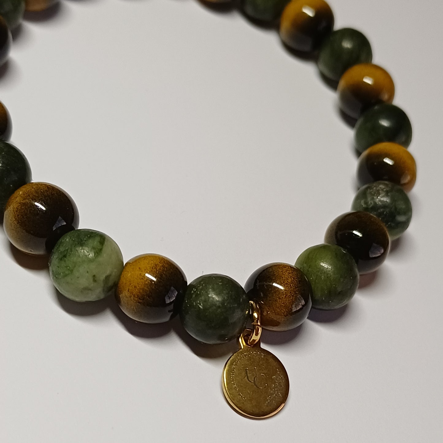 Tijgeroog steen armband 2