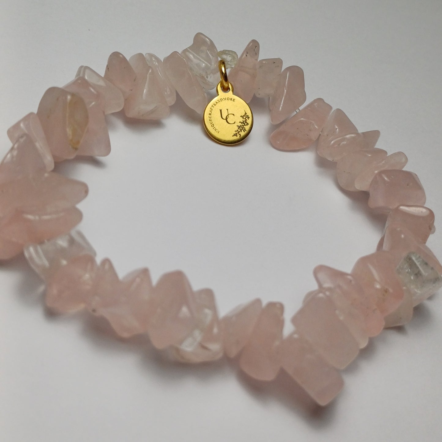 Rozenkwarts armband
