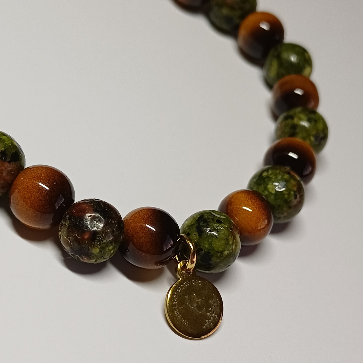 Tijgeroog steen armband 4