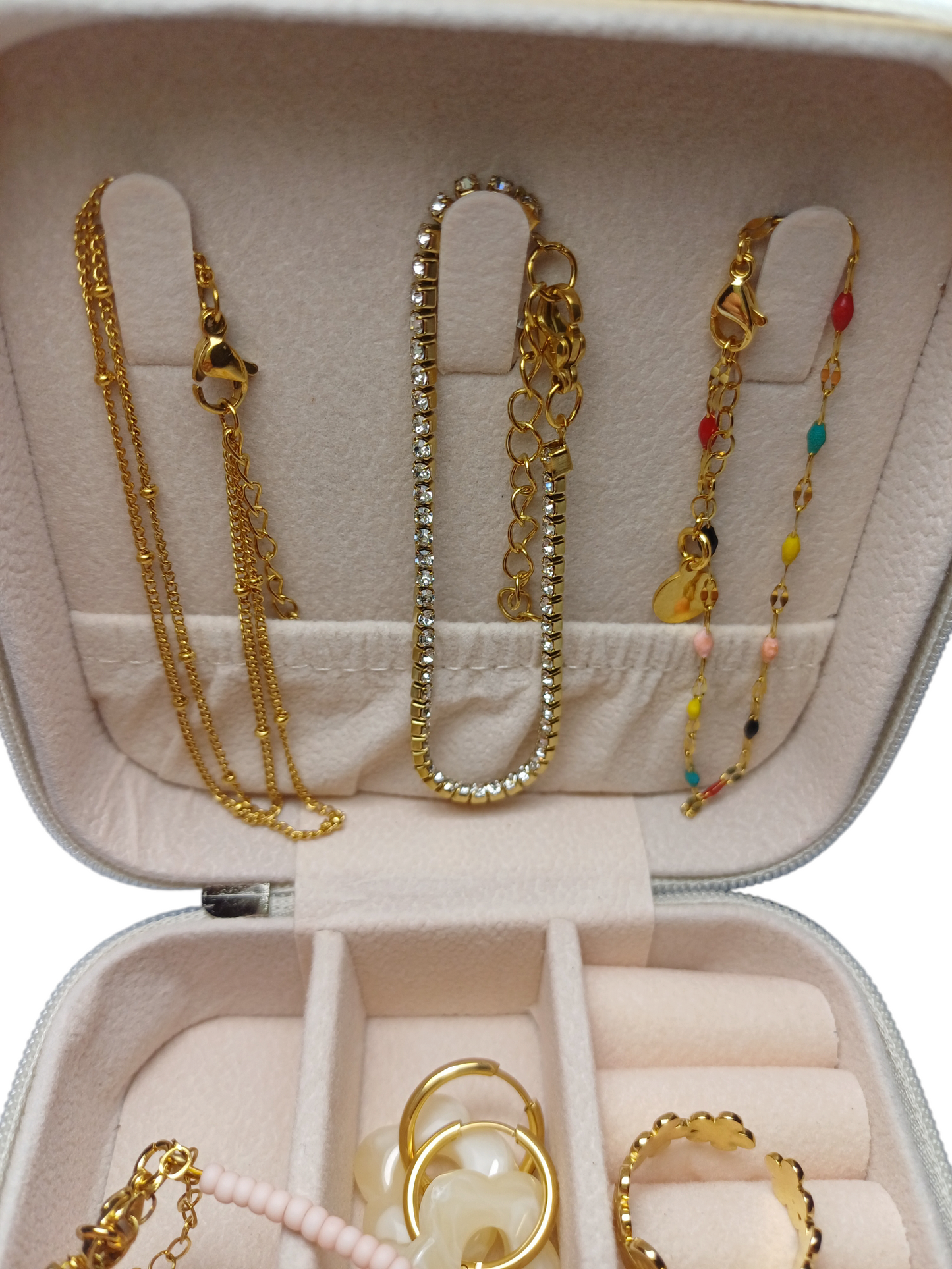Sieraden doosje wit