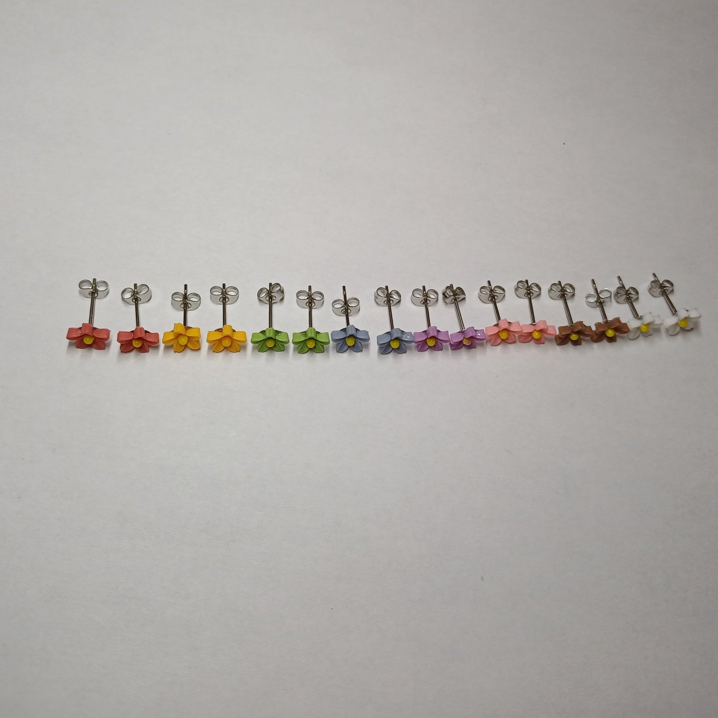 Flower earrings