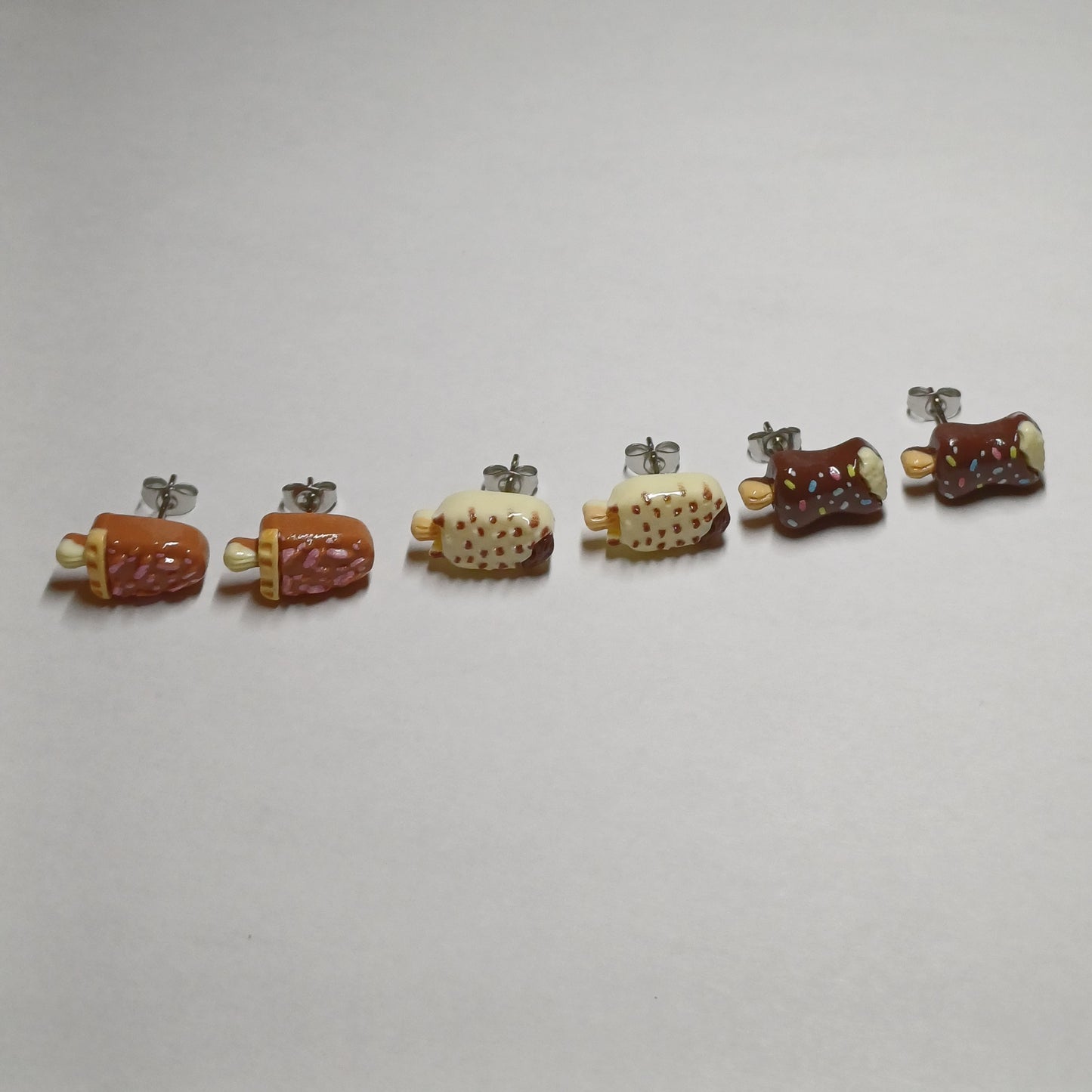 Ice cream earrings