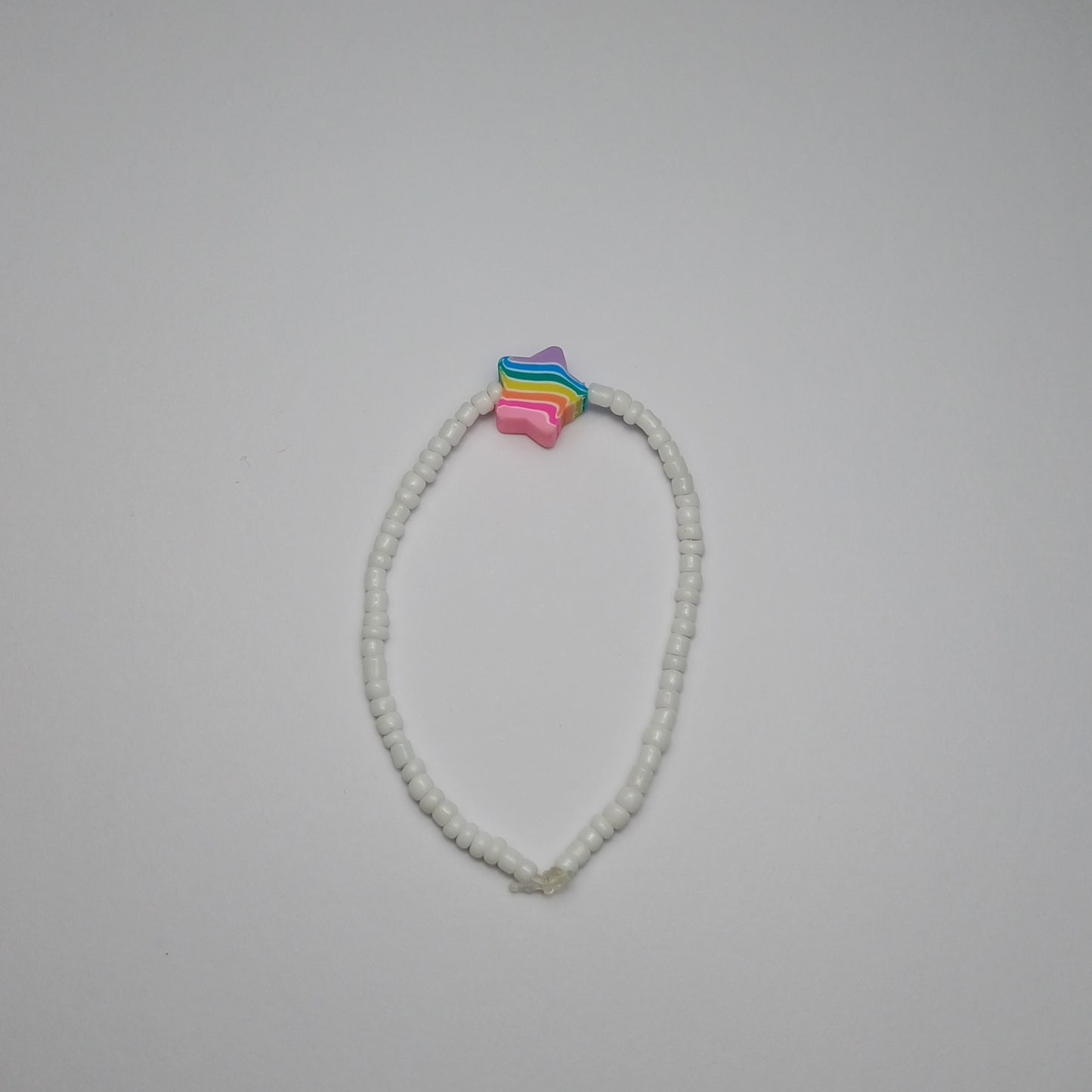 Regenboog ster kinder armbandje