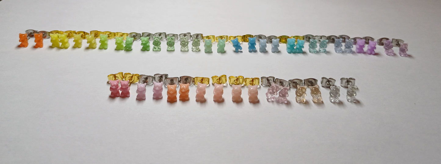 Gummy bear earrings