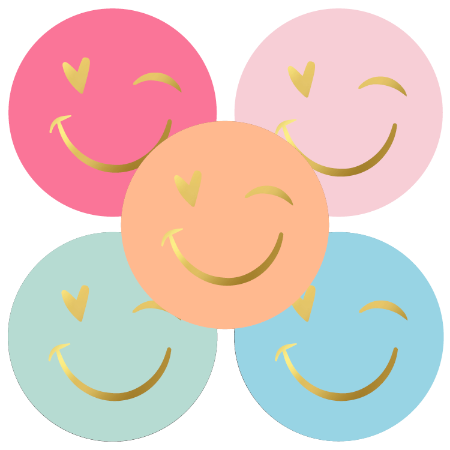 Smiley stickers