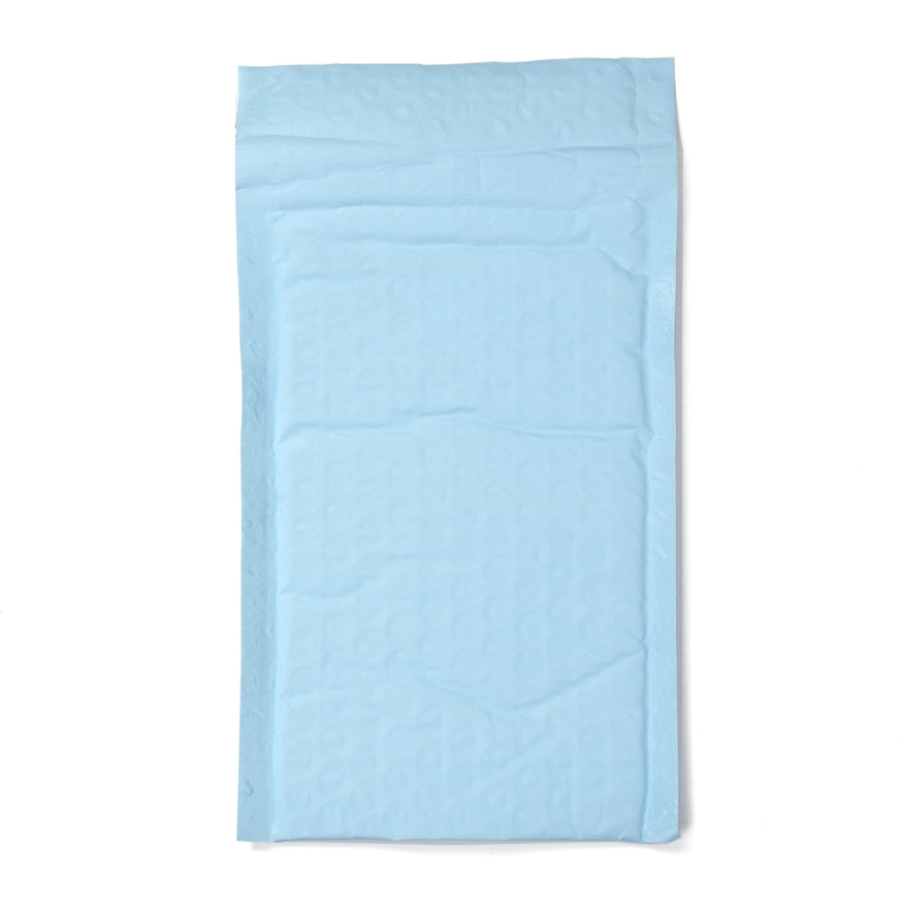 Bubbel envelope pastel blauw