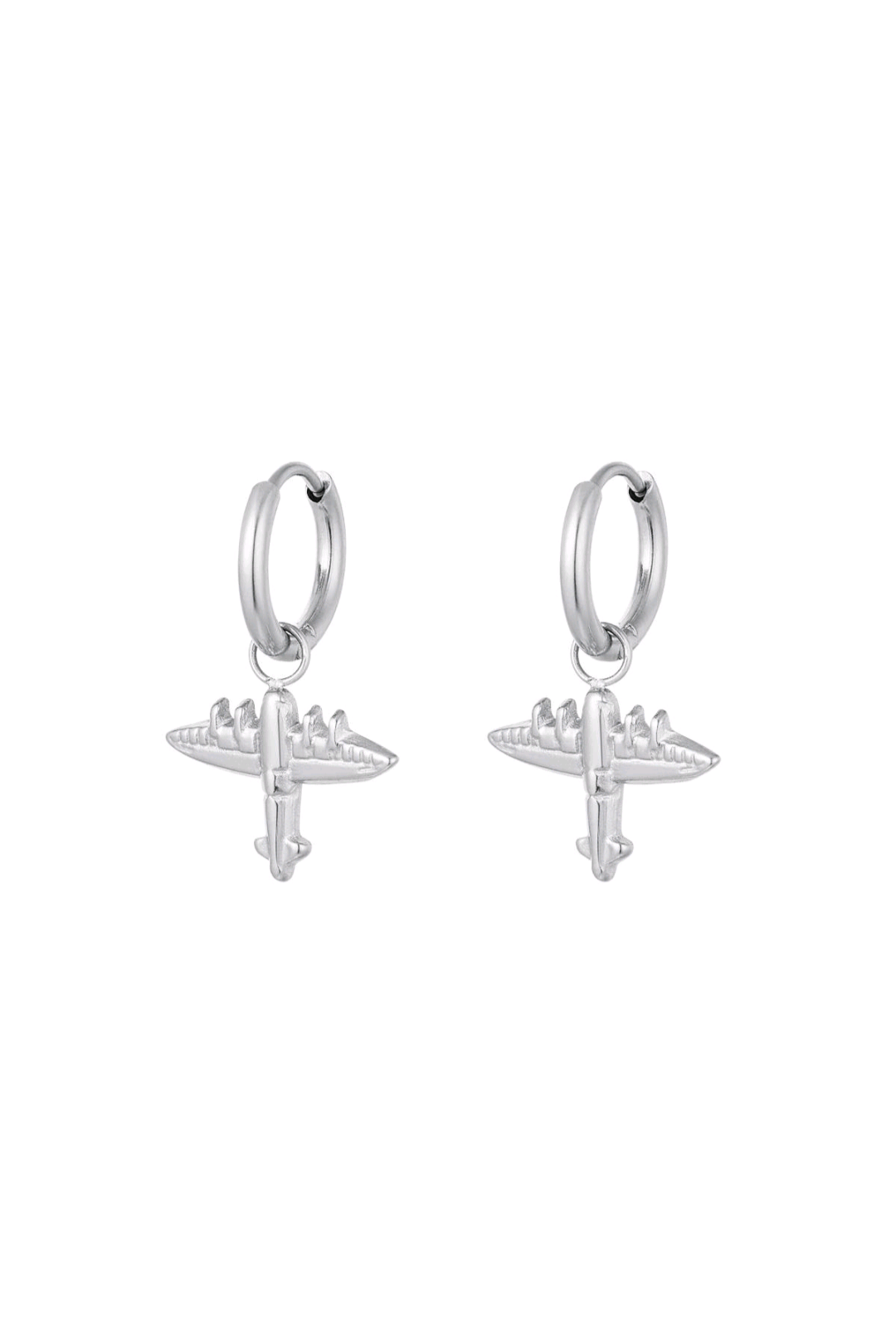 Airplane earrings