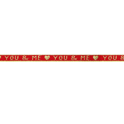 You &amp; me gold ribbon roll