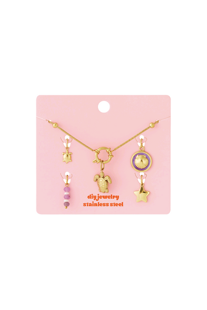 Diy schildpad ketting
