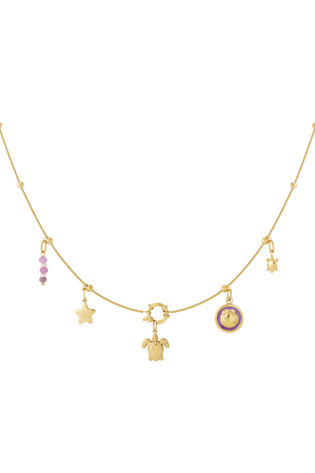 Diy schildpad ketting