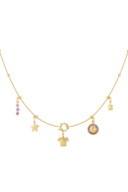 Diy schildpad ketting