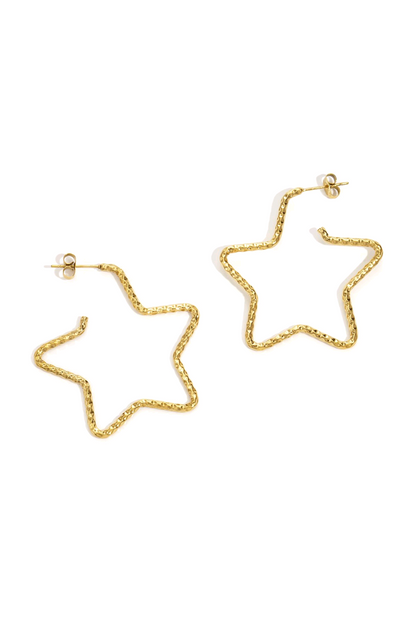 Star earrings