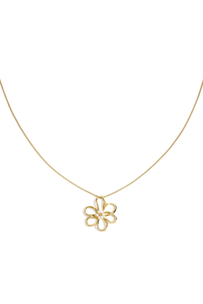 Long flower chain