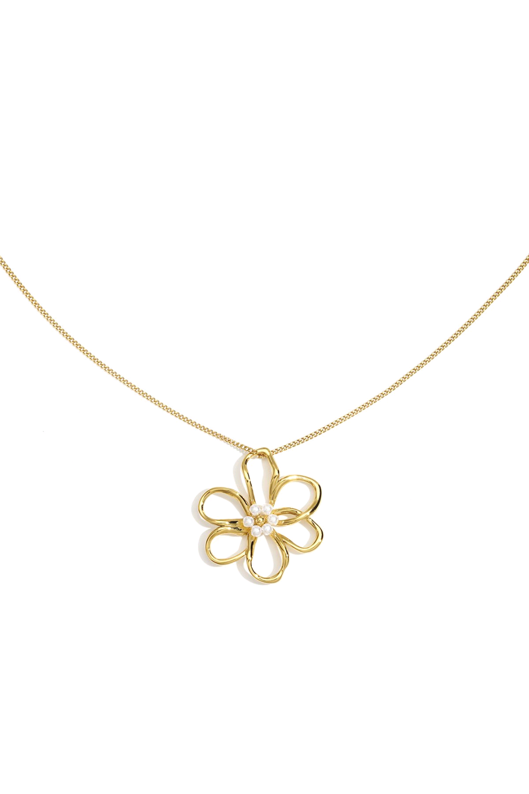 Long flower chain