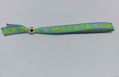 Hakuna matata ribbon strap