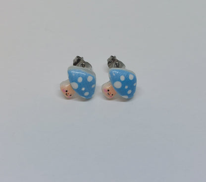 Mushroom earrings