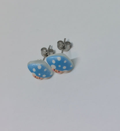 Mushroom earrings