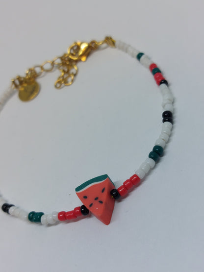 Watermelon bracelet