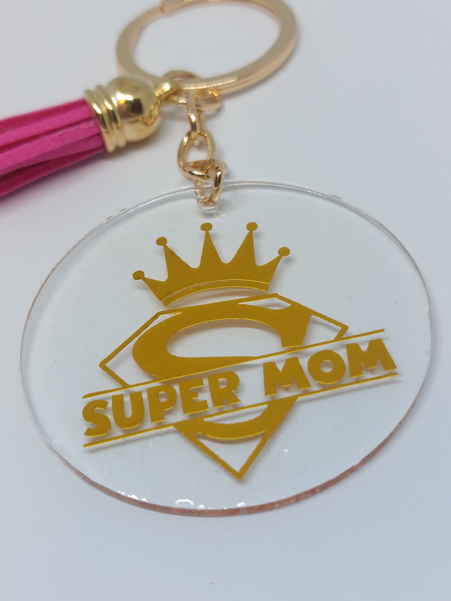 Super mom sleutelhanger