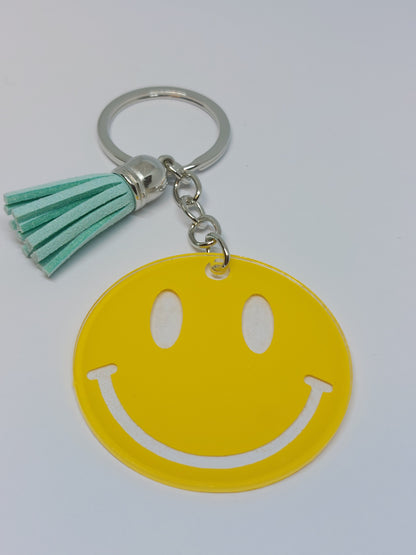 Smiley sleutelhanger