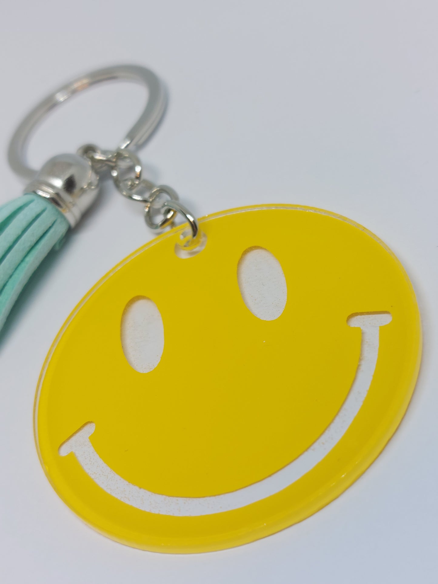 Smiley sleutelhanger