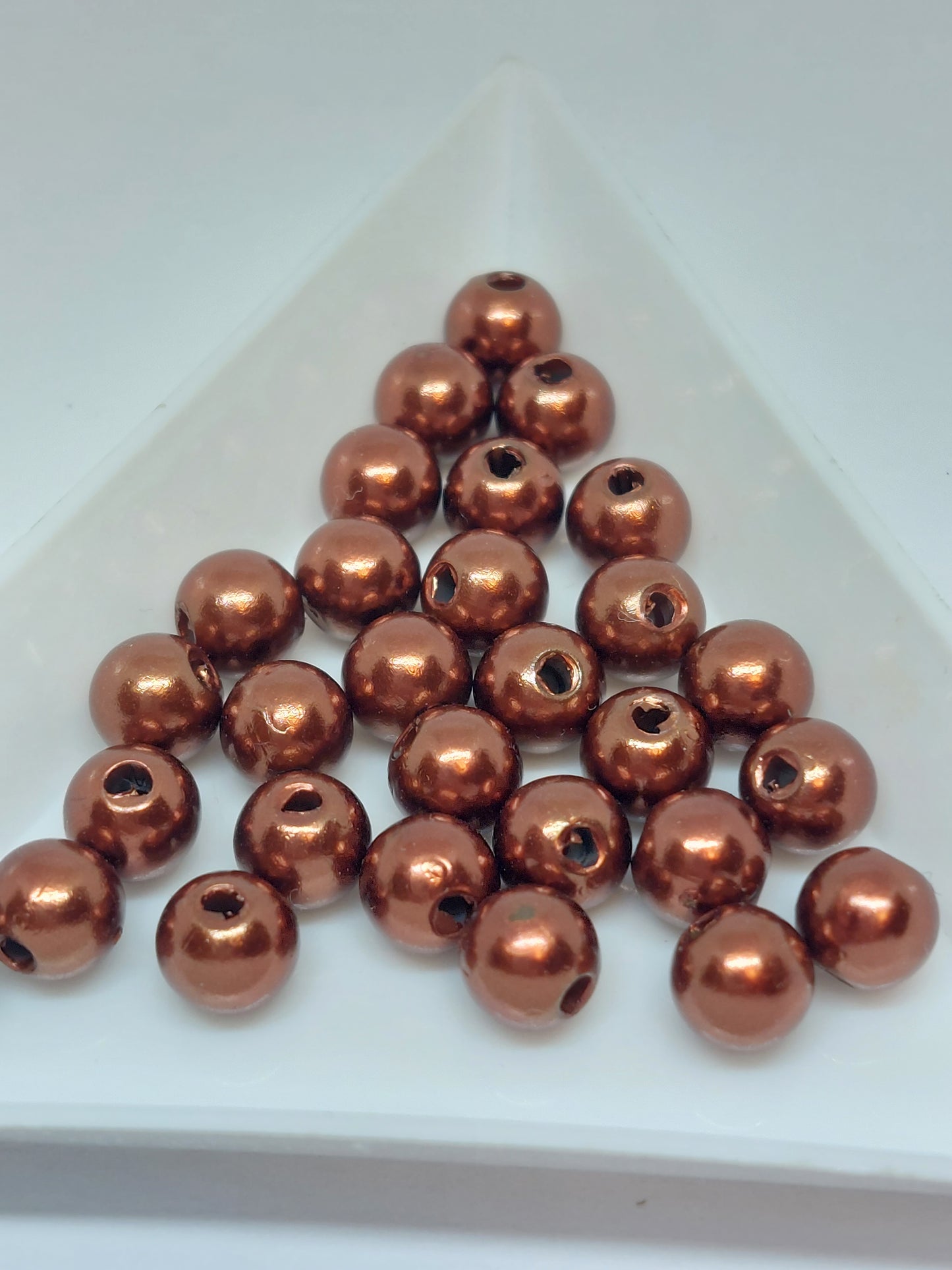 Brown beads