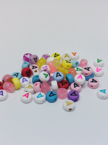 Letter bead mix