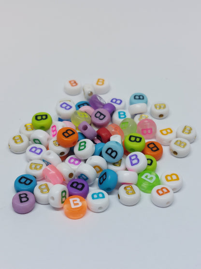 Letter bead mix