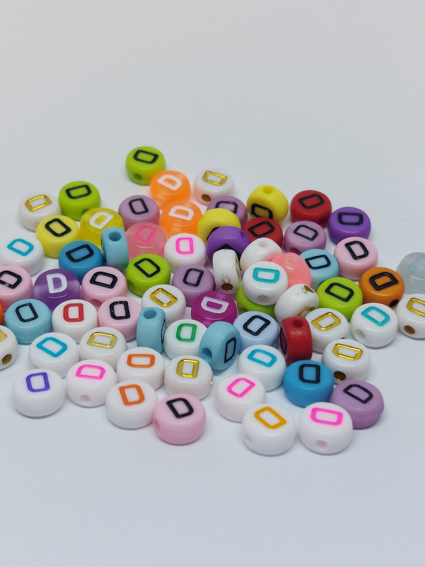 Letter bead mix