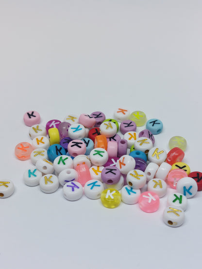 Letter bead mix